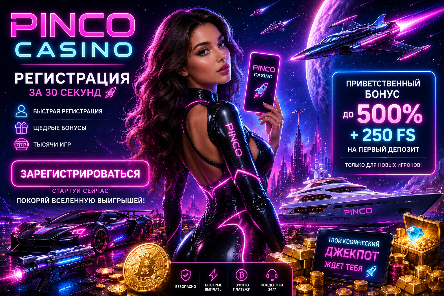 Пинко регистрация